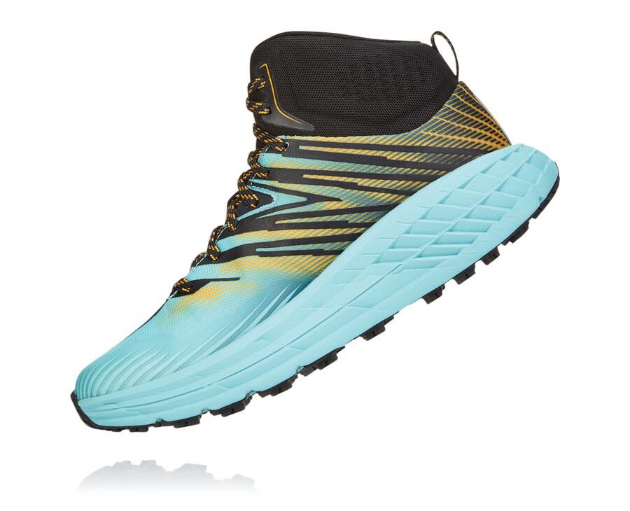 Hoka One One Spor Ayakkabı Kadın Mavi - Speedgoat Mid Gore-Tex 2 - CE4013982